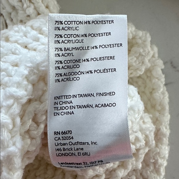 Anthropologie Cropped Textured Knit Sweater - Picture 7 of 7